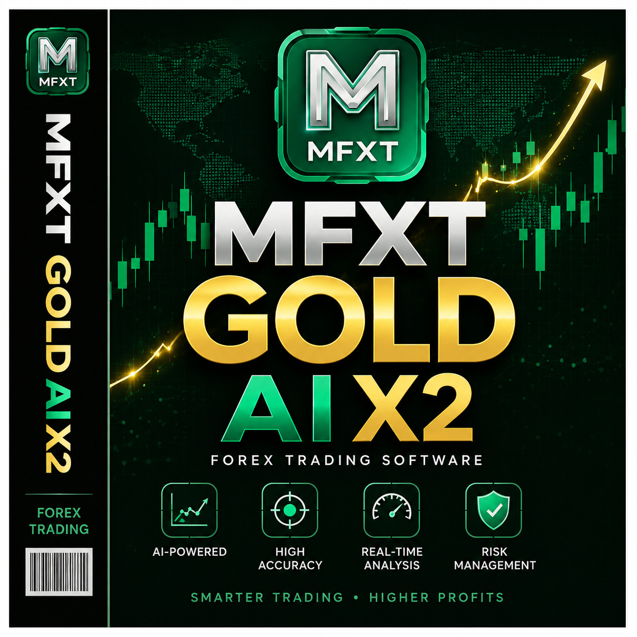MFXT GOLD AI X2 MT5 – AI-Powered Gold Trading EA for XAUUSD
