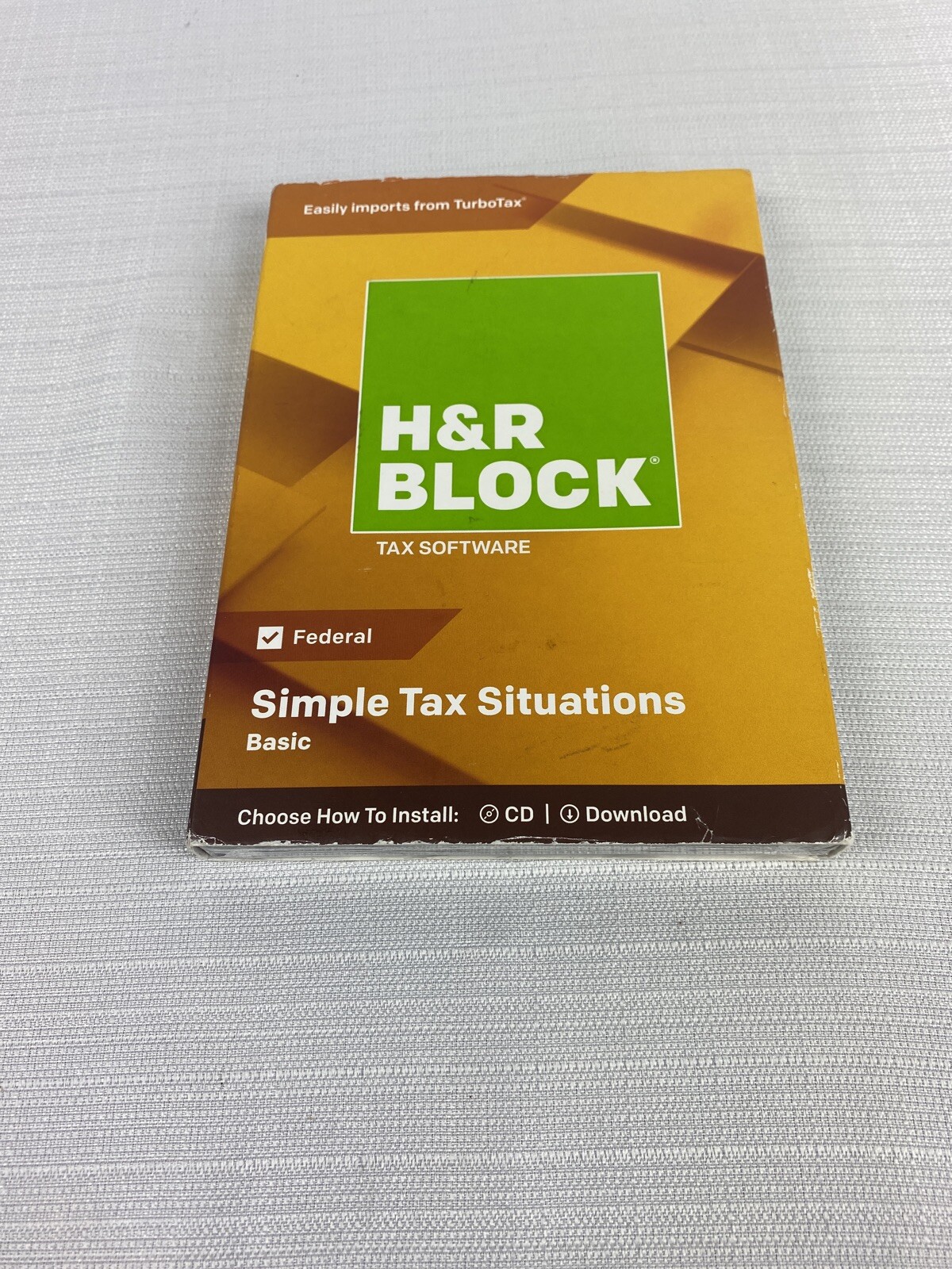 H&R Block Basic Tax Software – Mac|Windows – New – Authentic Simple Tax 2018