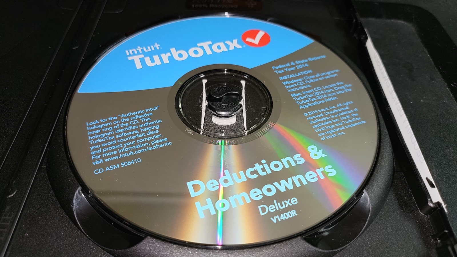 {Intuit} TurboTax (2014)- Deluxe