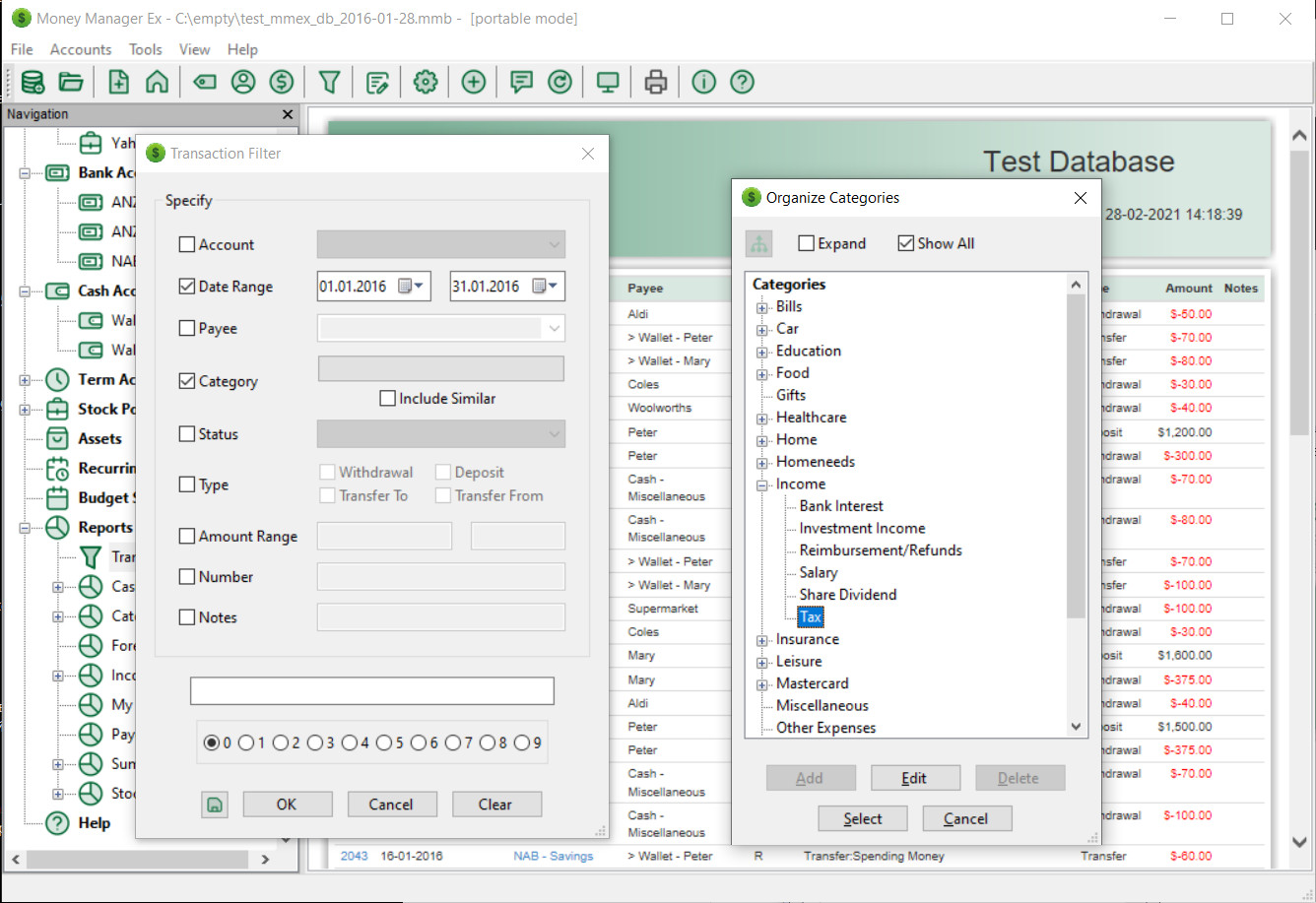 Money Manager Ex | GnuCash – Accounting, Banking And Budgeting Software | CD