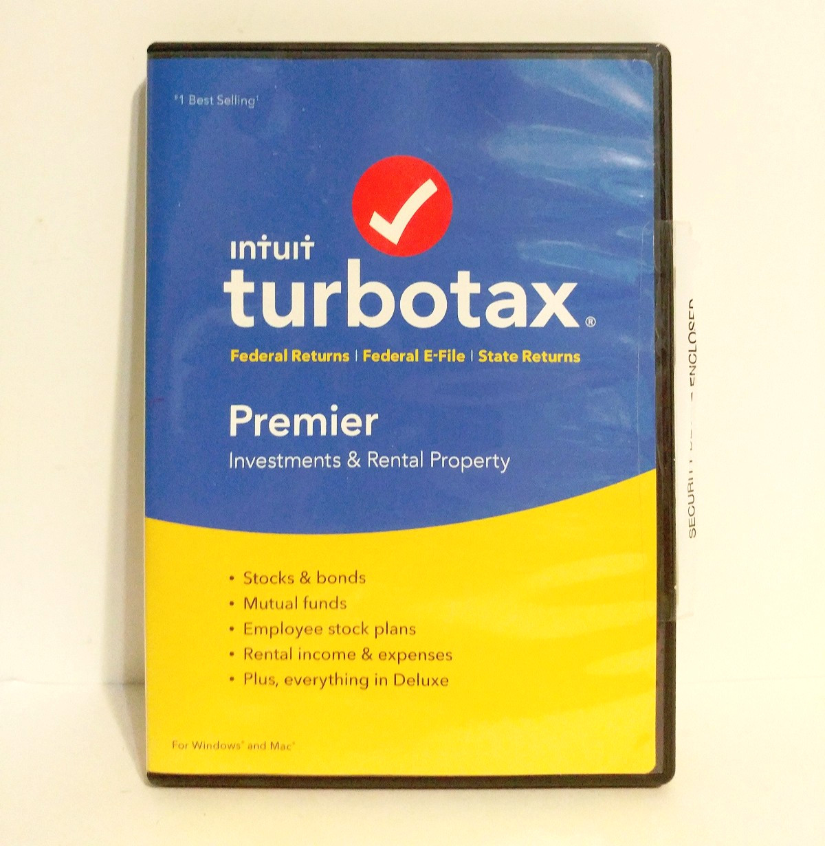 TurboTax Premier 2016 Investments & Rental Property Federal & State