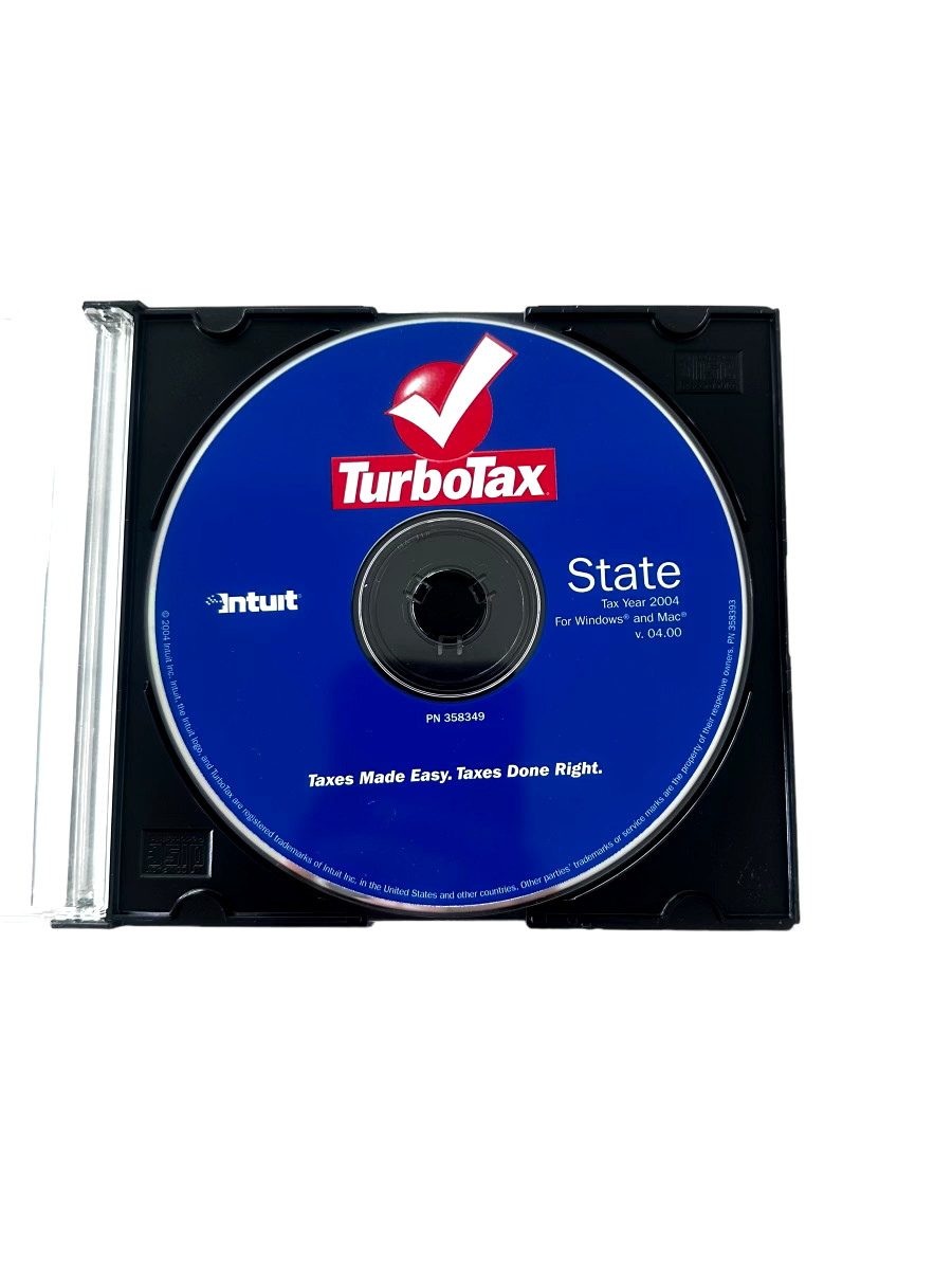 Intuit TurboTax State Tax Year 2004 for Windows & MAC