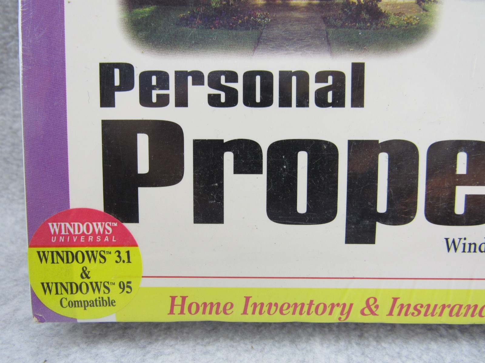 Personal Property Windows 3.1 95 CD-ROM Home Inventory Insurance Claim Verifier