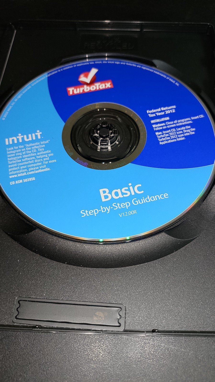 {Intuit} TurboTax (2012)- Basic