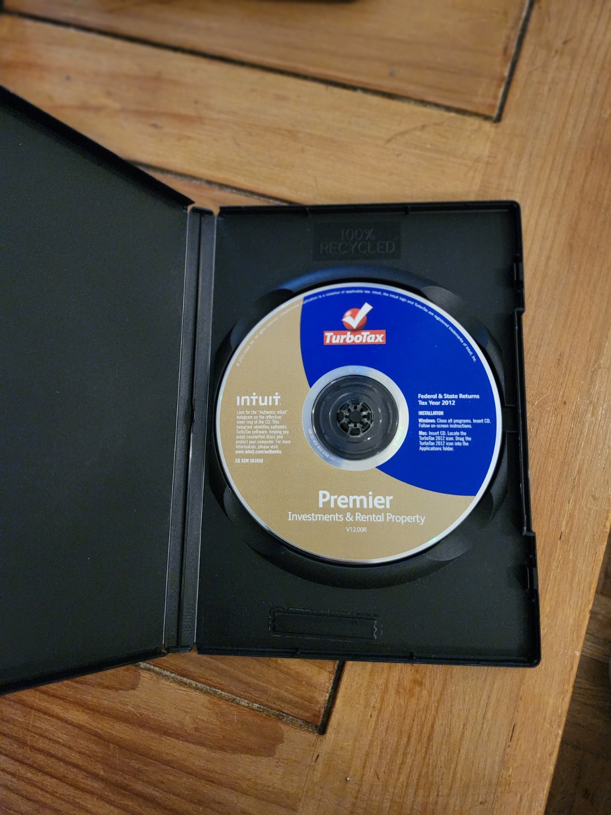 Turbo Tax Premier: Investments & Rental Property 2012