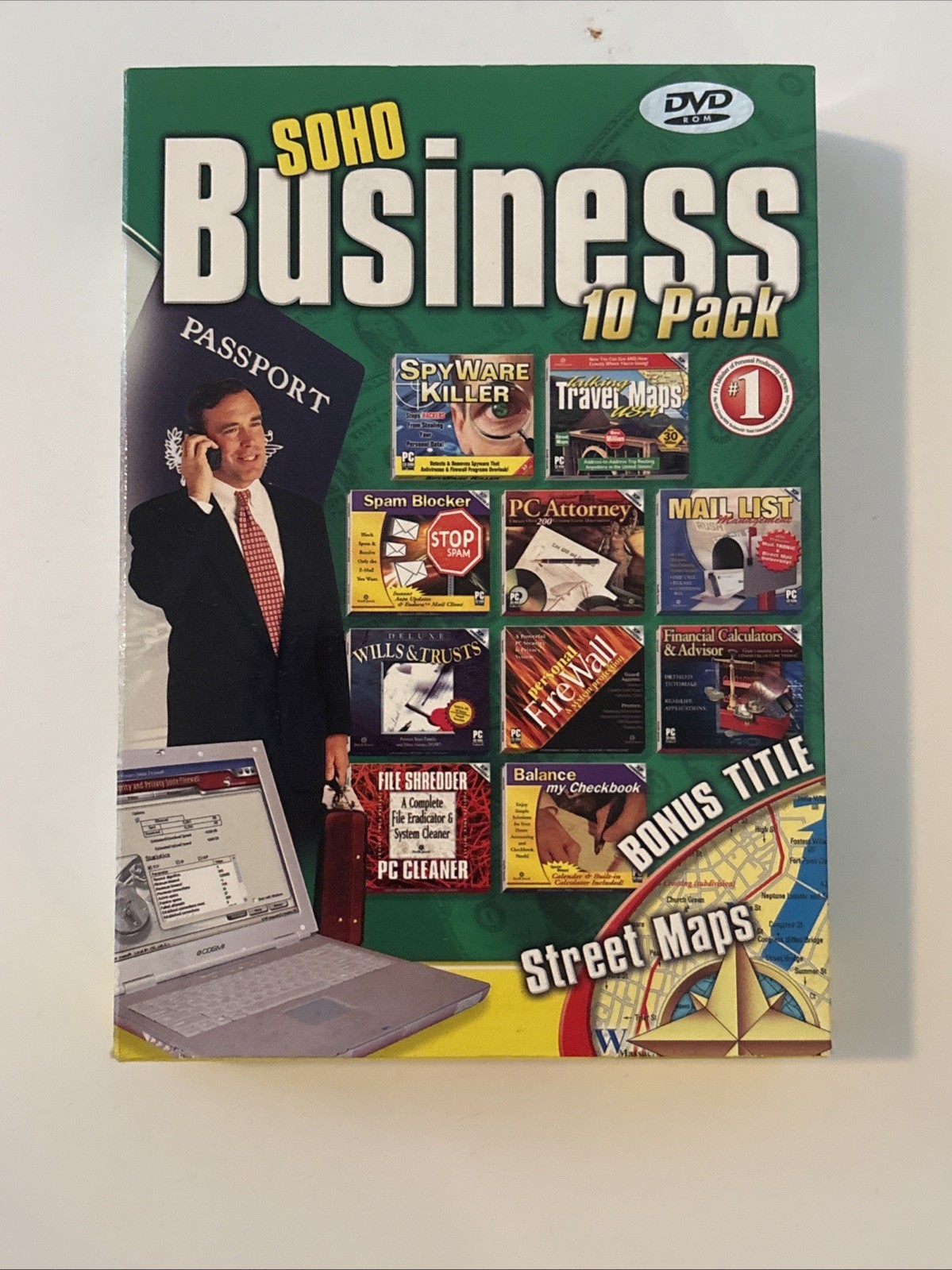 Rare Lot Of 3 90’s PC Business And Scrapbooking Software. SEALED.