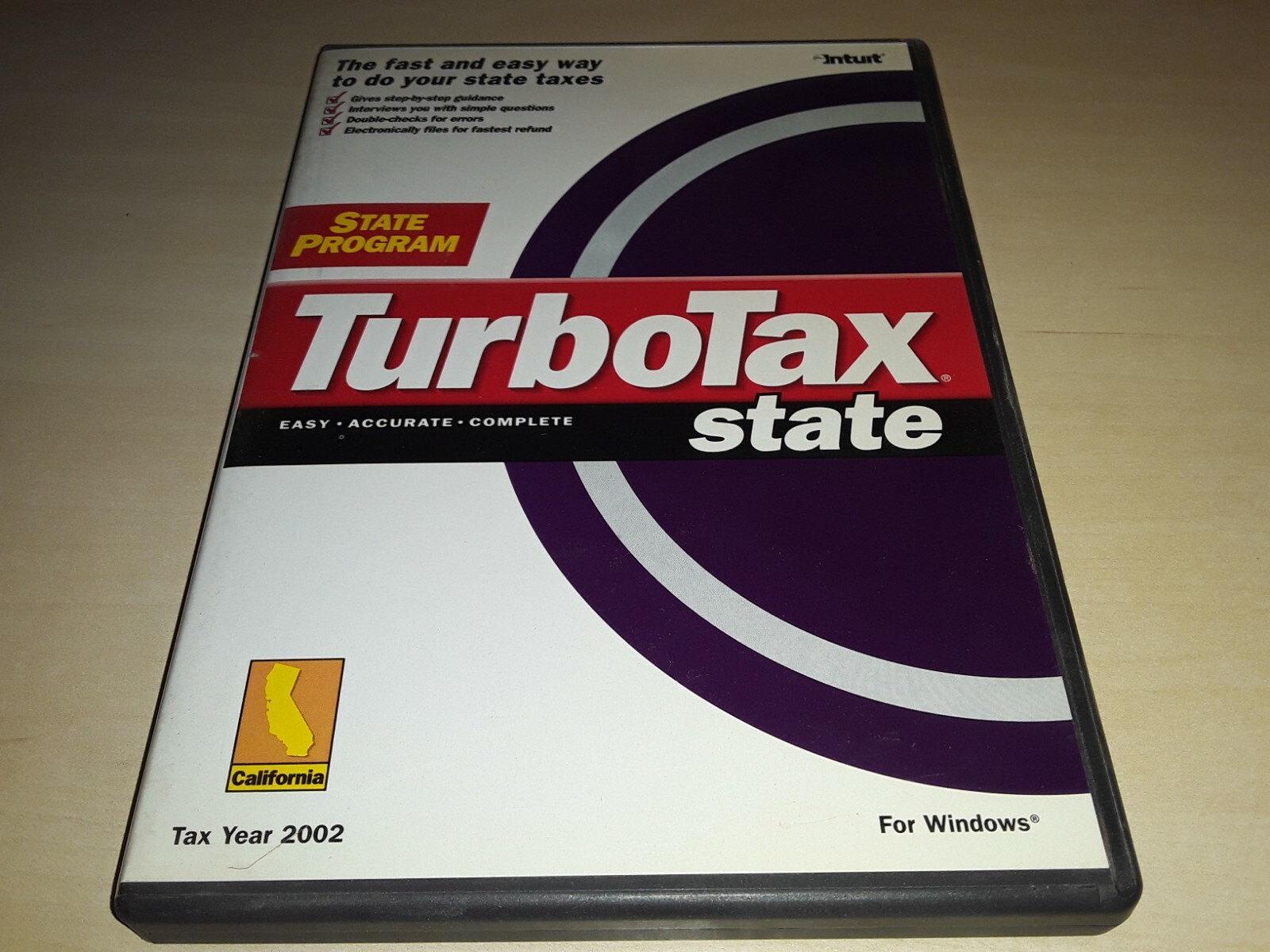 Turbo Tax State 2002