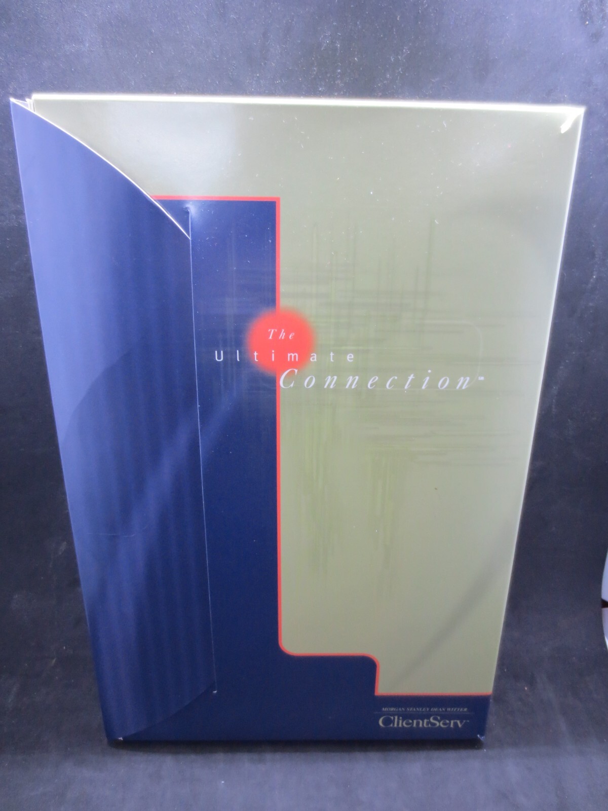 Vintage The Ultimate Connection Morgan Stanley Dean Witter ClientServ Software