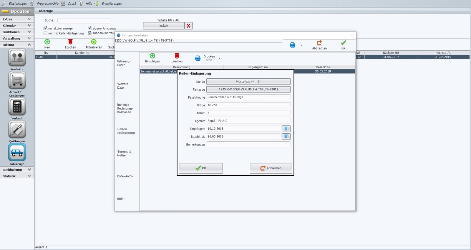 Car Invoice Software, Auto Repair Administration for Windows 10, Latest Version