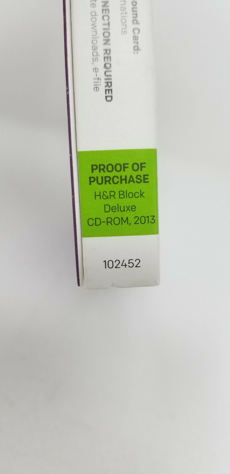 H&R Block Tax Software Deluxe 2013 Federal – New