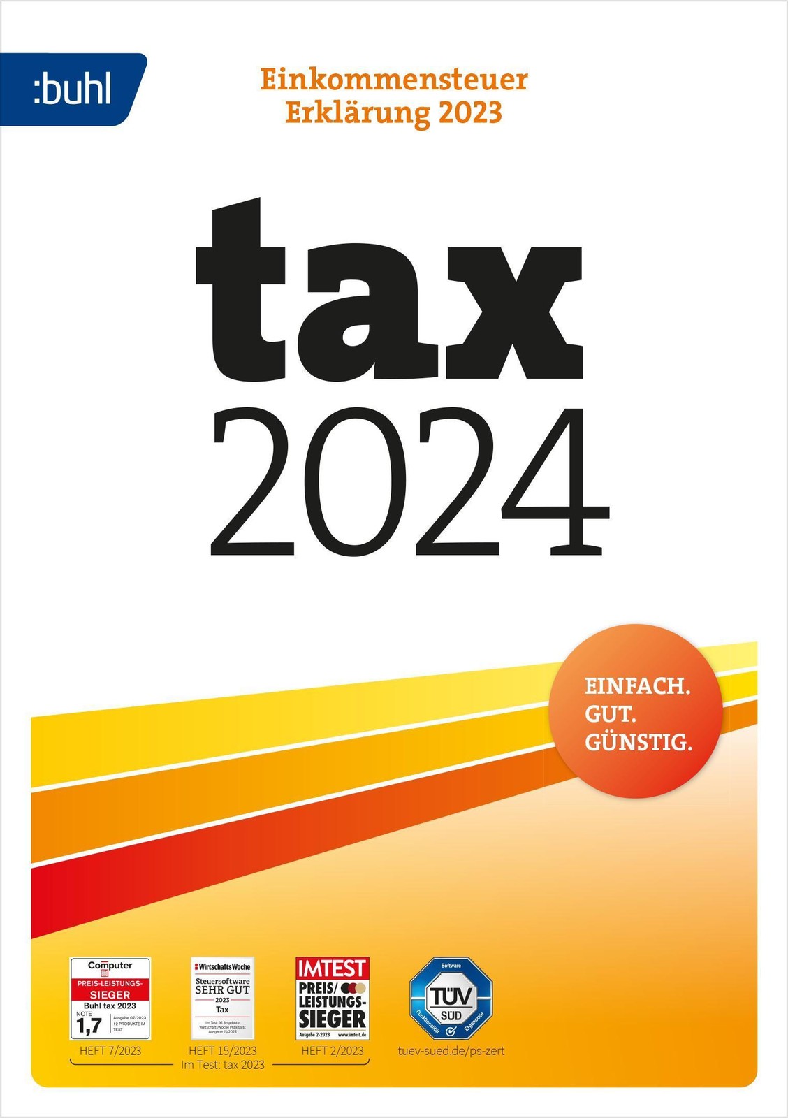 tax 2024.1 CD-ROM Buhl Data Service GmbH