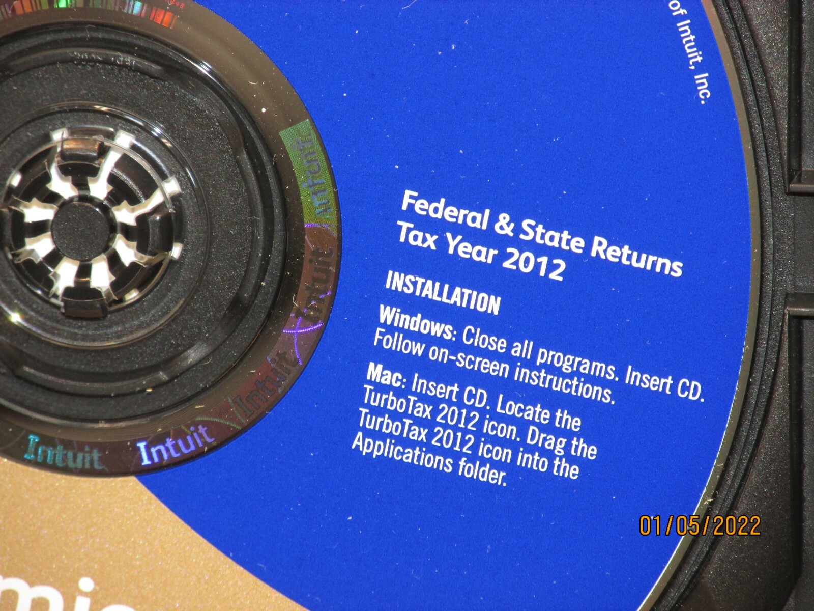This listing is the Turbotax 2012 Premier. Federal and State + Federal E-file.