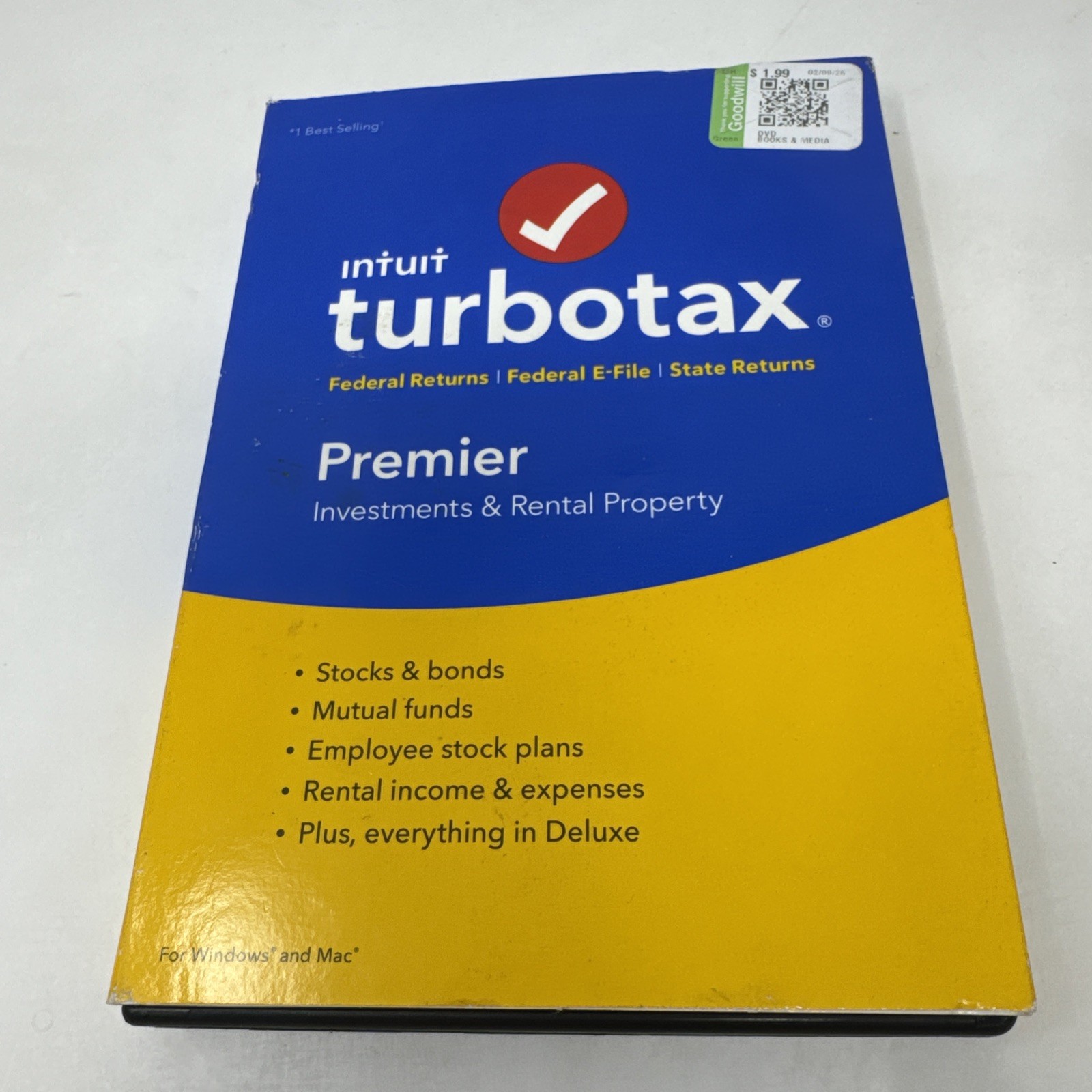 TurboTax Premier 2017 – Free Shipping