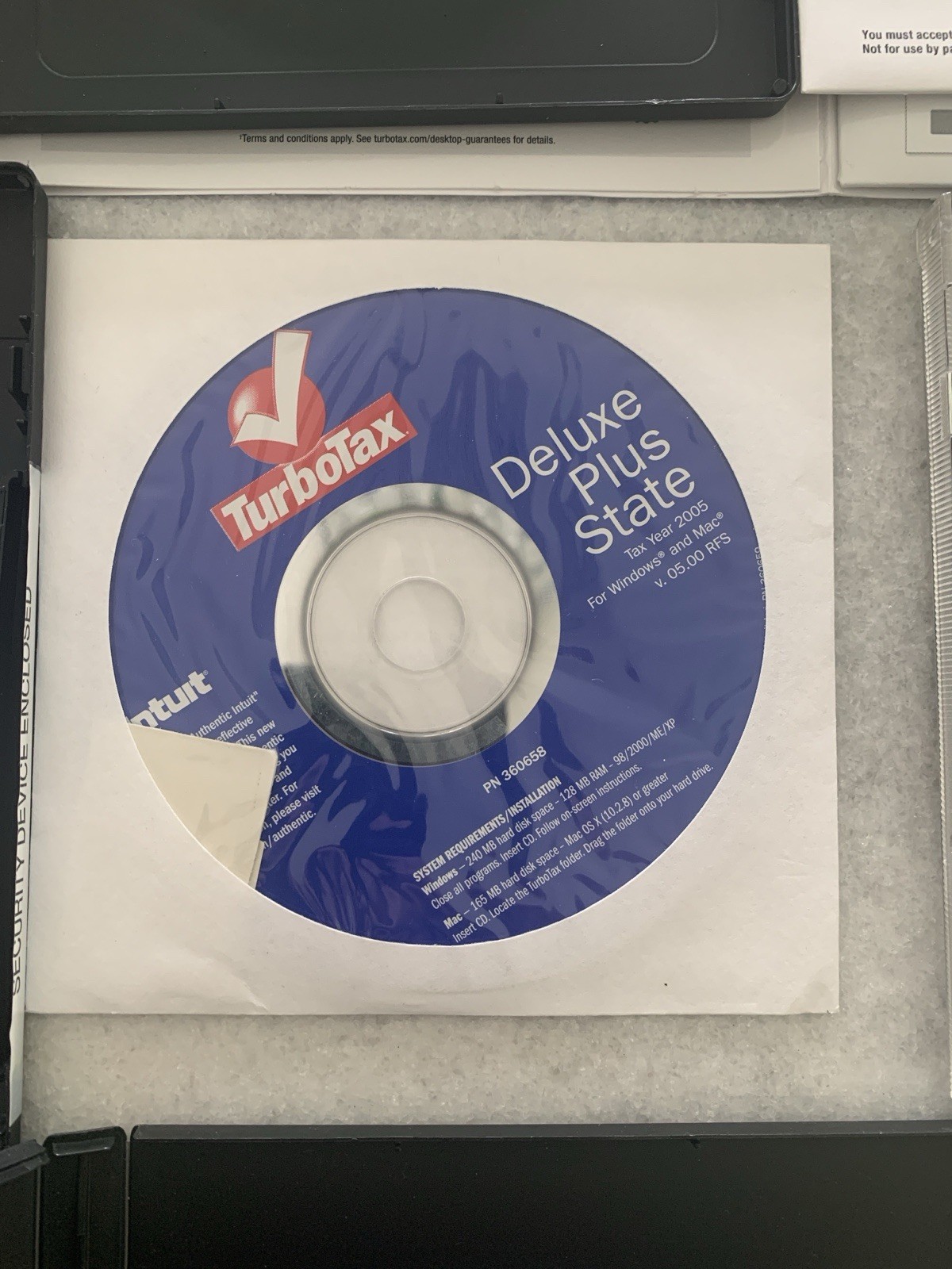 Turbo Tax CDs Mixed Years