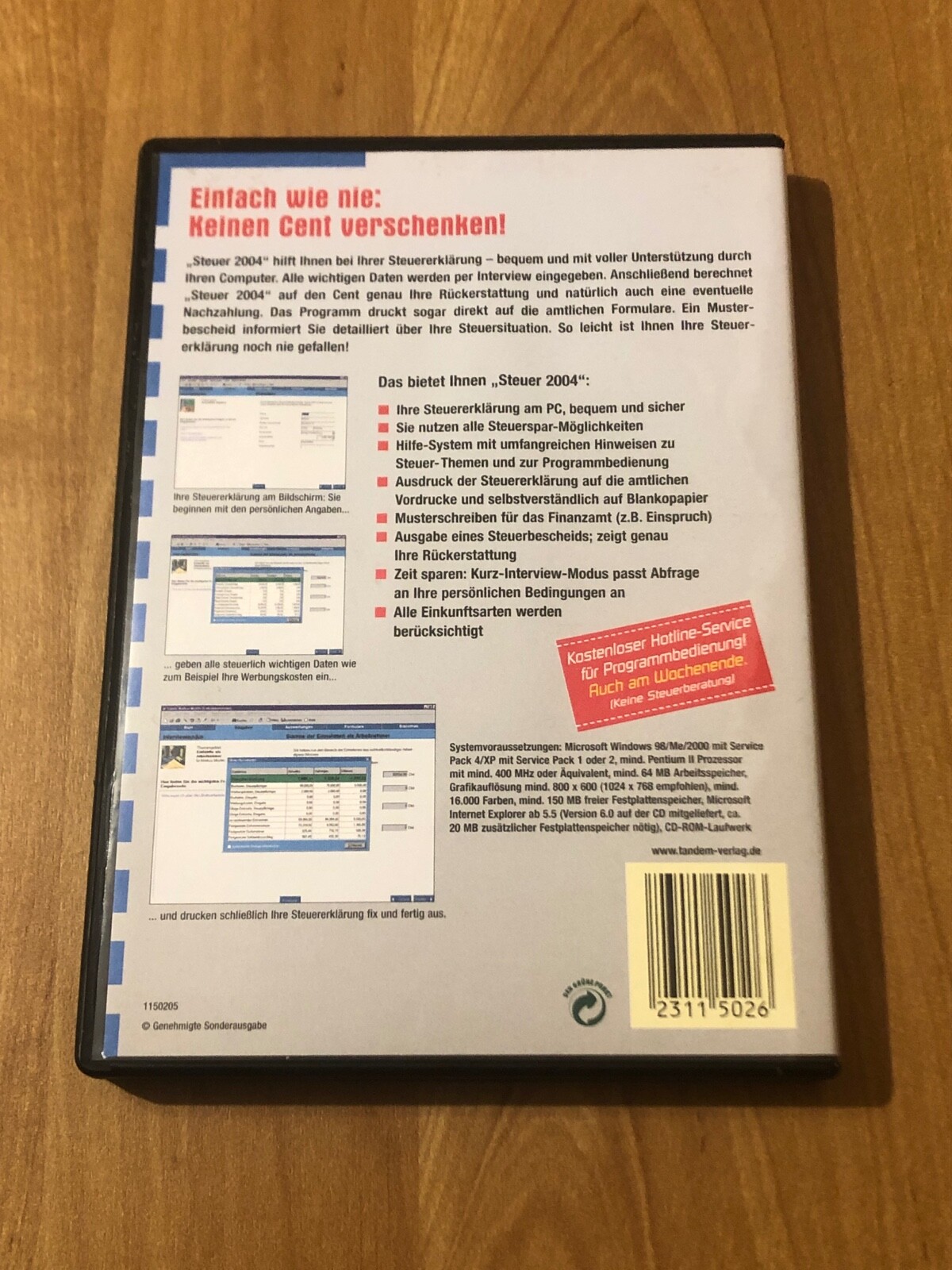 Tax 2004 – The Income Tax Programme