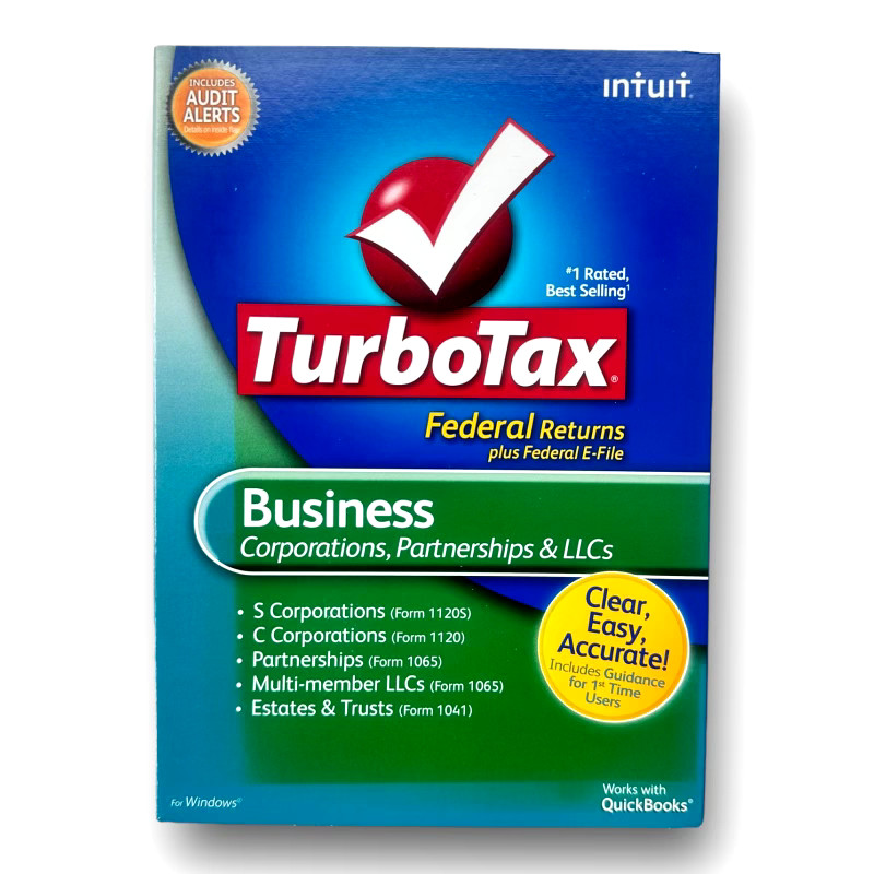 TURBOTAX BUSINESS 2011: Corporations, Partnerships & LLC’S Federal & E-File