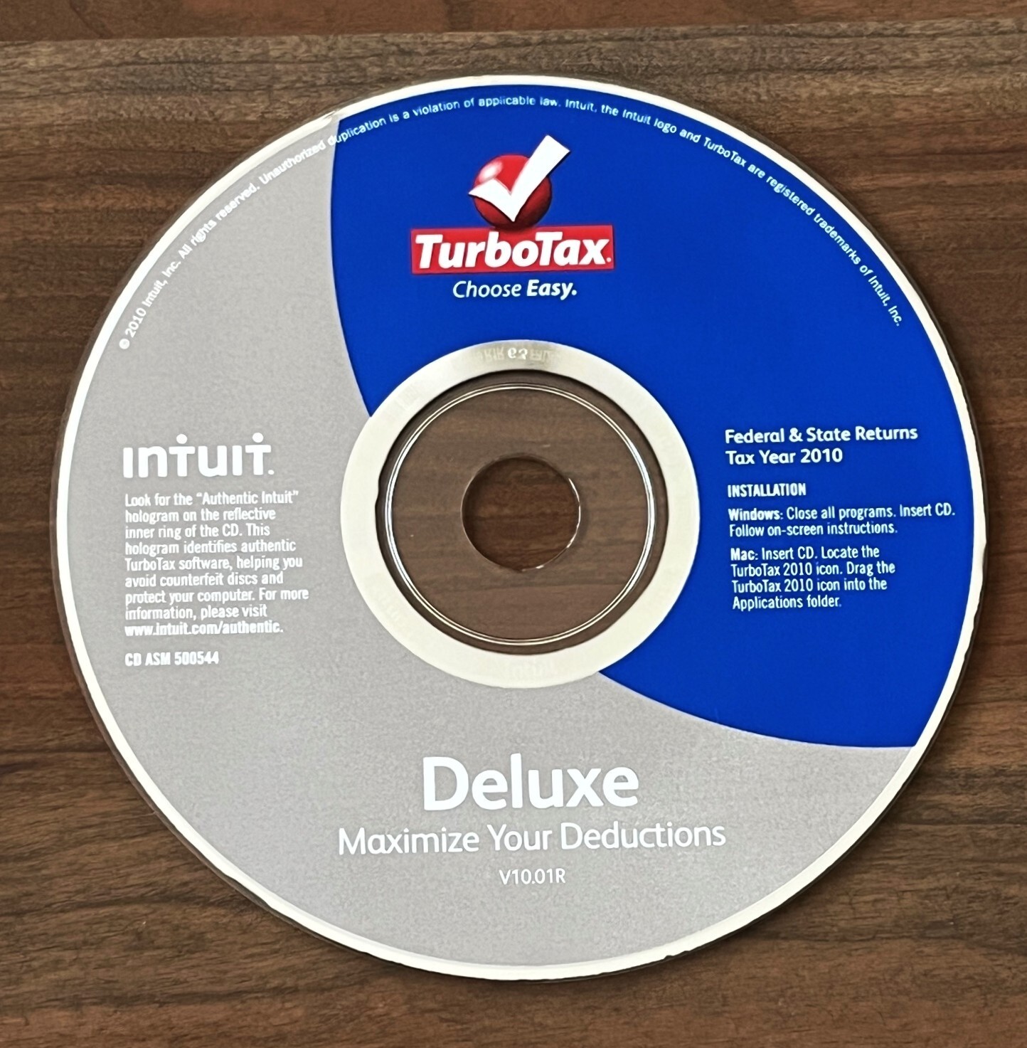 TurboTax Deluxe 2010; 2011; 2012; 2013; 2014 – Federal + State