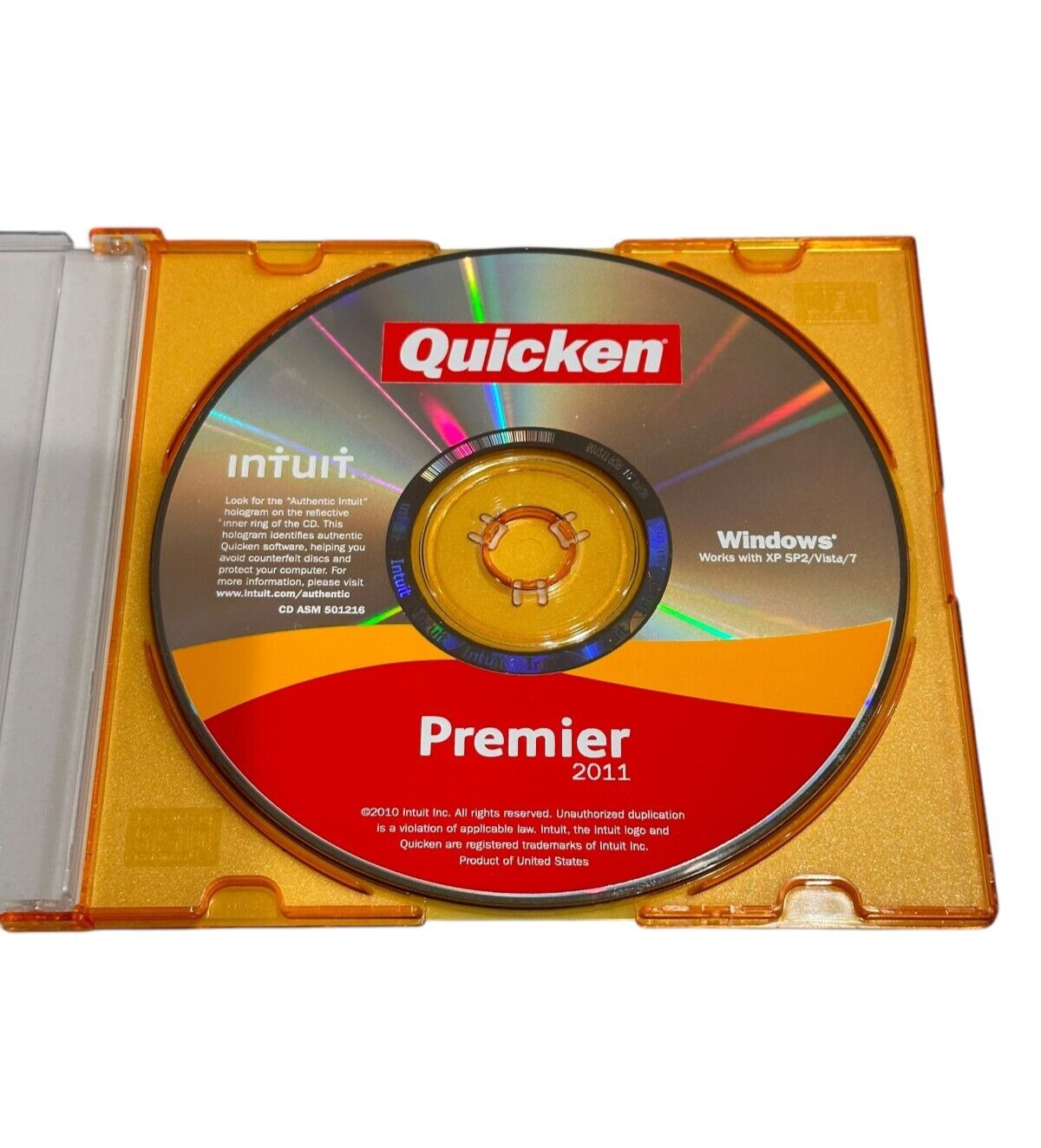 Quicken Premier 2011 for Windows XP/SP2/Vista/7