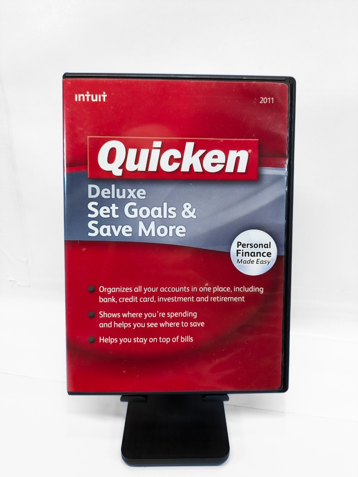 Intuit Quicken Deluxe 2010 for Windows XP/Vista/7 NOT FOR Win 10/11