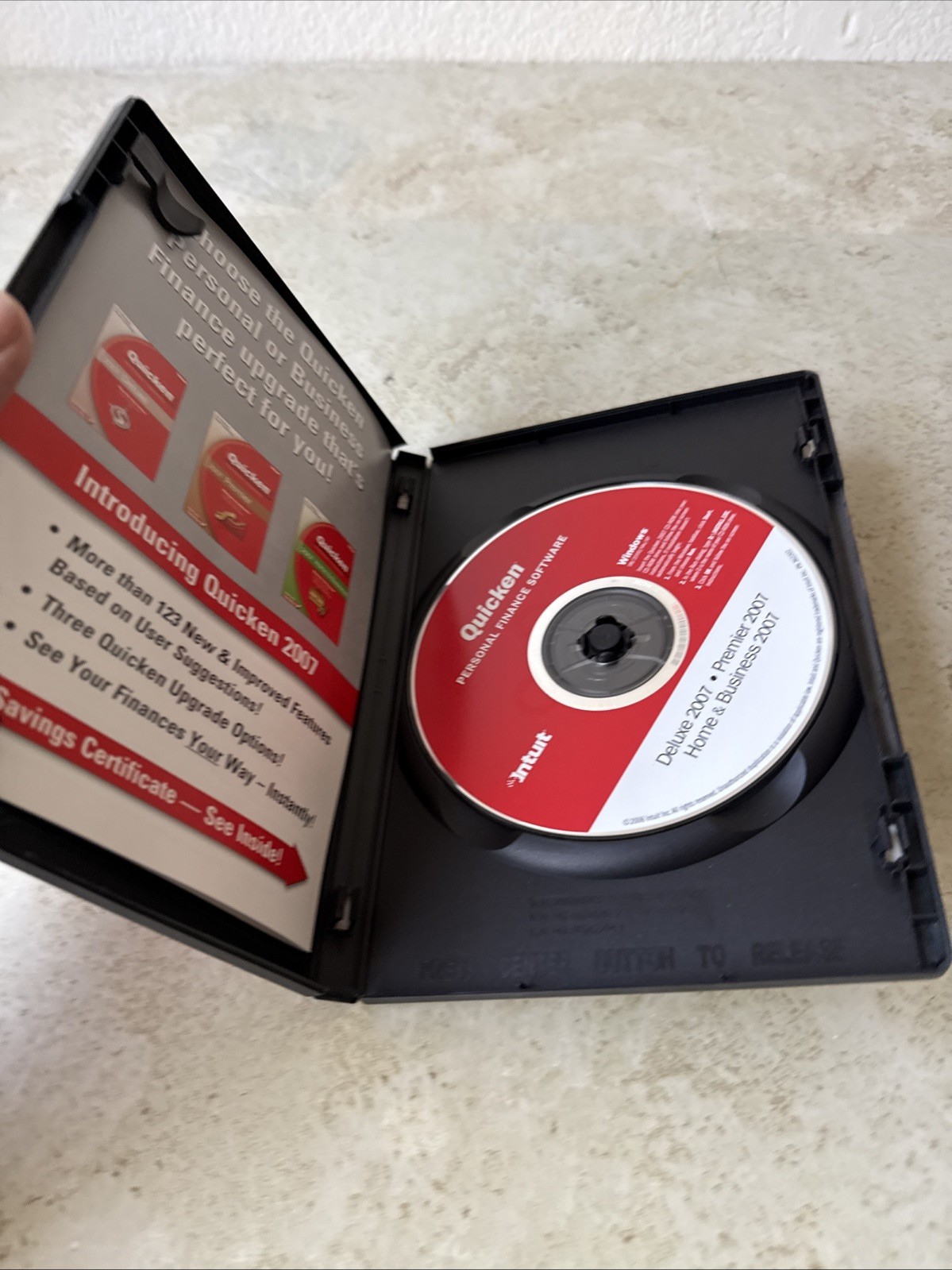 Intuit Quicken 2007 Upgrade CD Deluxes