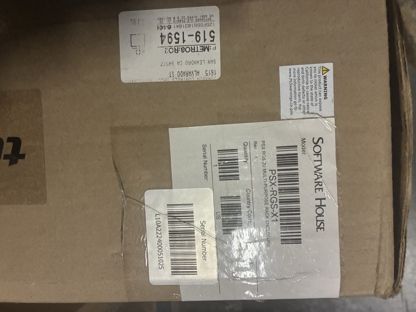 Software House PSX-150-e1 single voltage power system