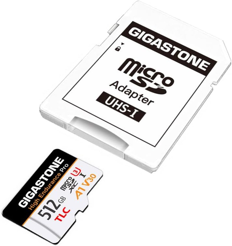 [5-Yrs Free Data Recovery] 512GB Micro SD Card, TLC High Endurance Pro, Speed u