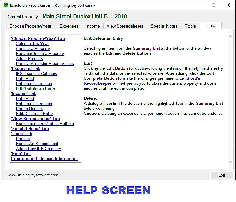 Landlord’s Recordkeeper: Rental Property Records Software [CD Version]
