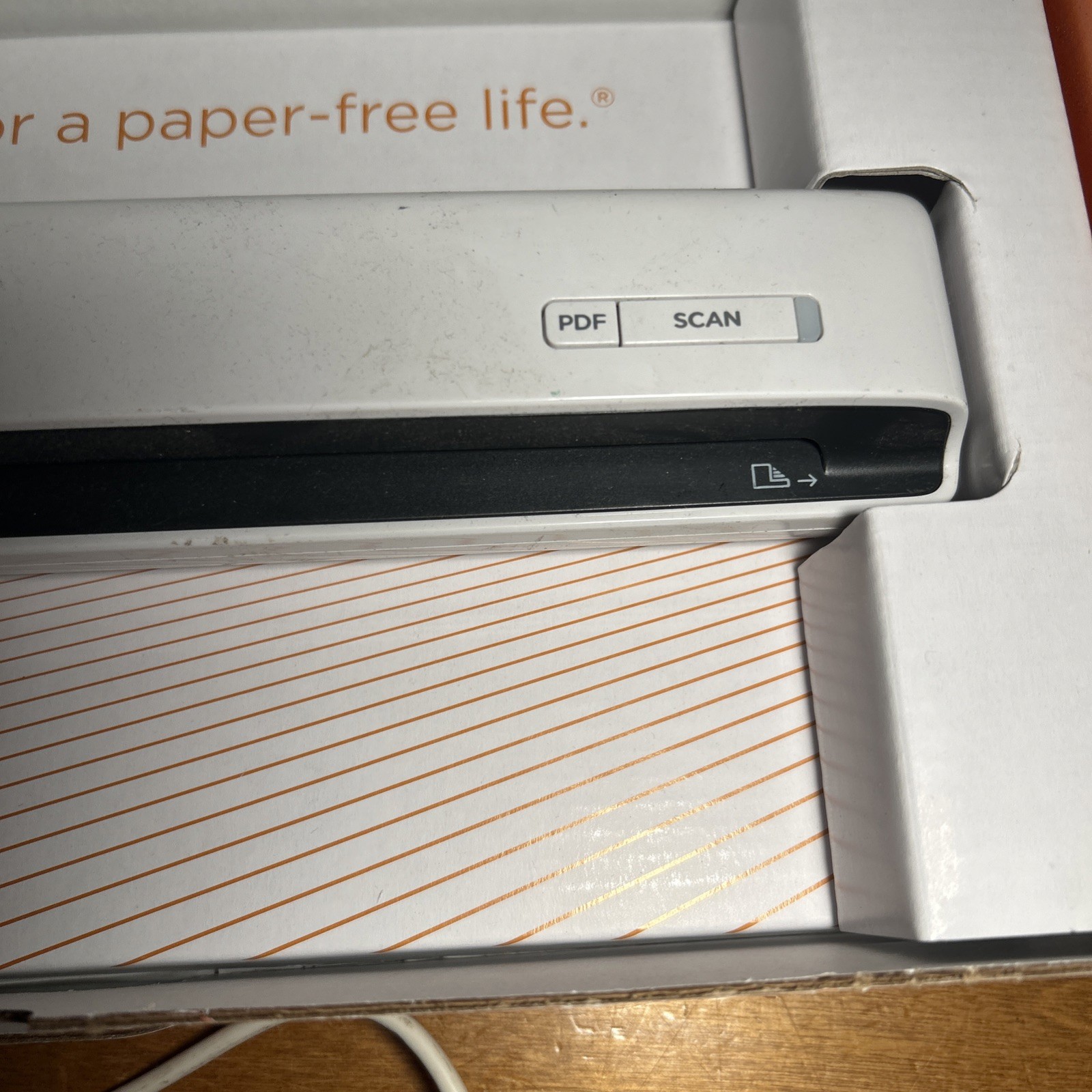 Neat Receipts Mobile Scanner Digital Filing System NM-1000 PC Mac Tested Works