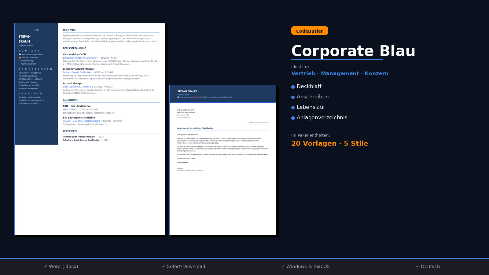 Application Templates Word – Large Bundle | Resume Cover Letter Cover Page 2026