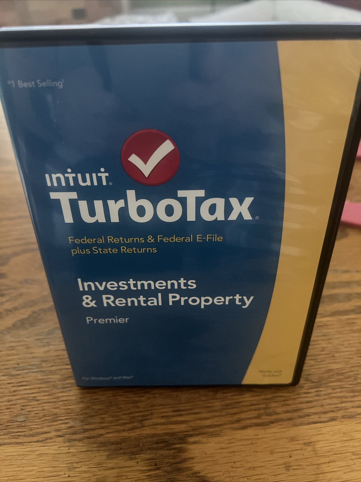 TURBOTAX Premier INVESTMENTS & RENTAL PROPERTY Federal & STATE 2014 Use 1 Time