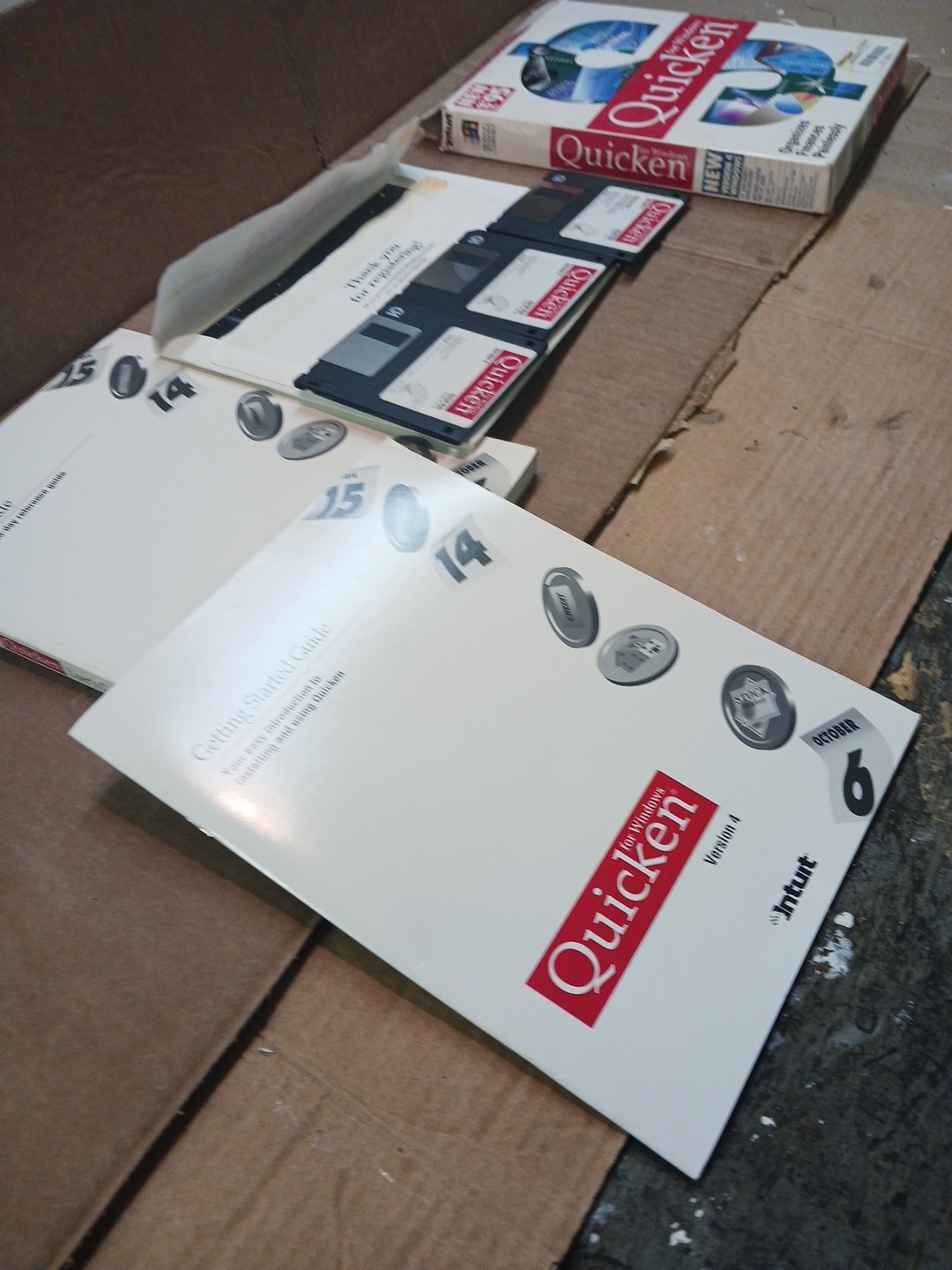 Quicken for Macintosh Version 5 New for 95 • 3.5″ Floppy Big Box Software Intuit
