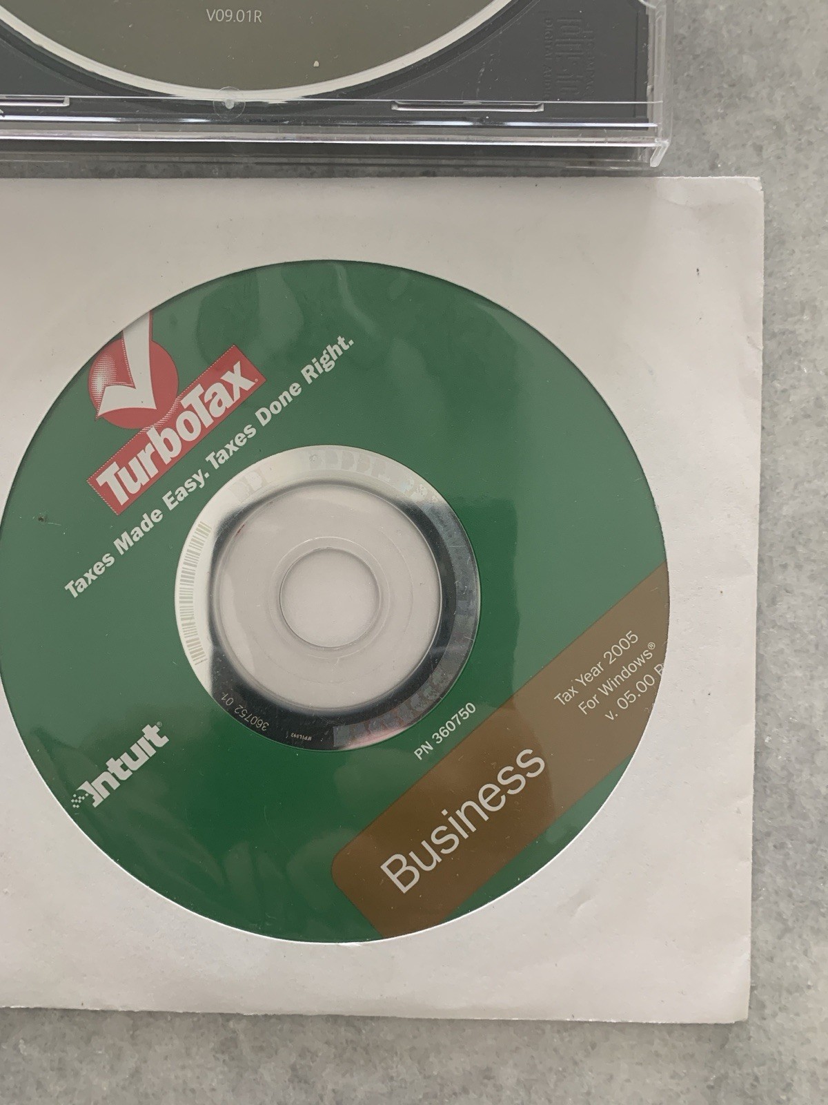 Turbo Tax CDs Mixed Years