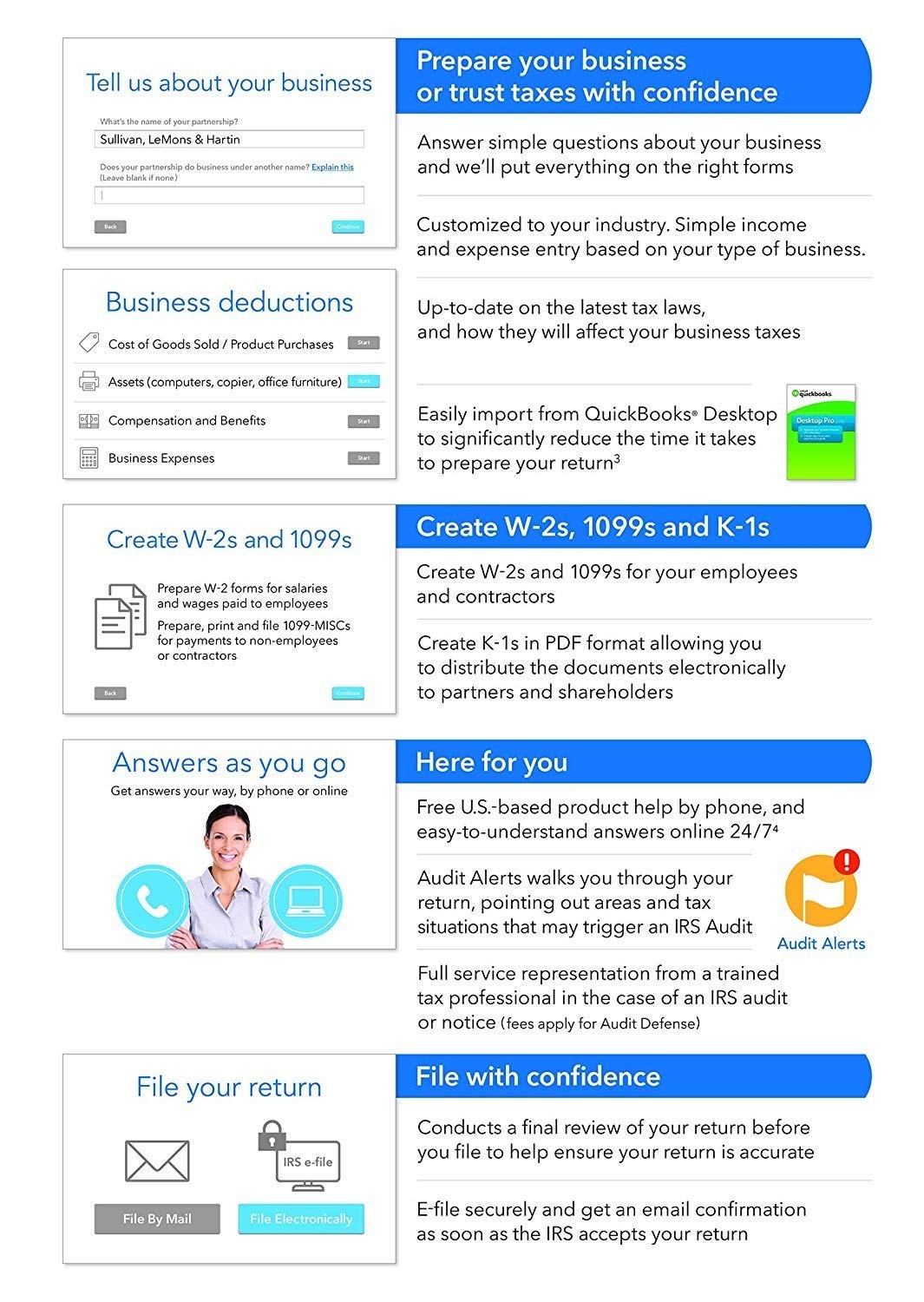 TurboTax Business 2015 S/C Corp Physical CD Win Full Updates | #1 Install Expert