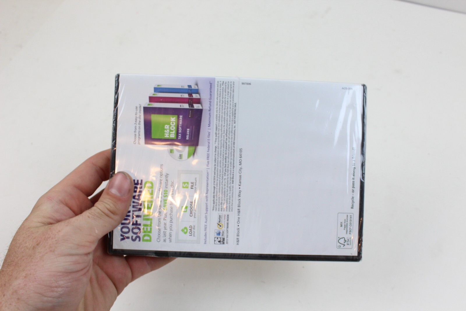 2013 H&R Block Deluxe Federal +State Tax Return