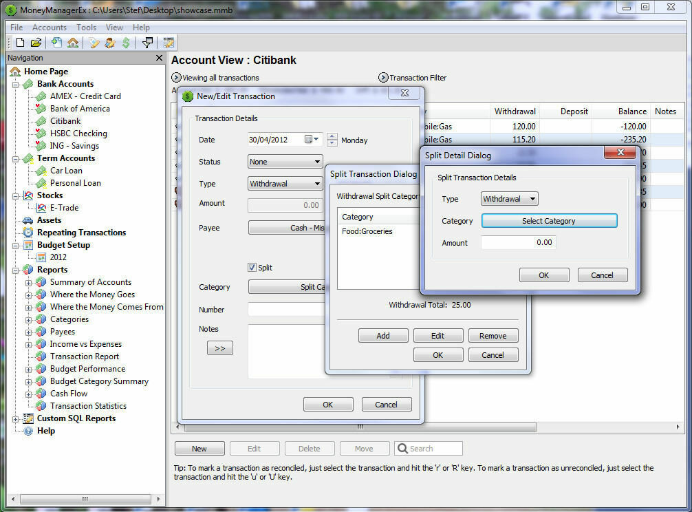 NEW Money Manager Account Bookkeeping Tax VAT Business & Personal Linux USB