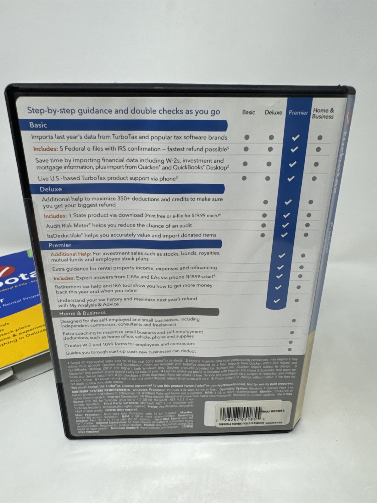 TurboTax Premier 2017 – Free Shipping