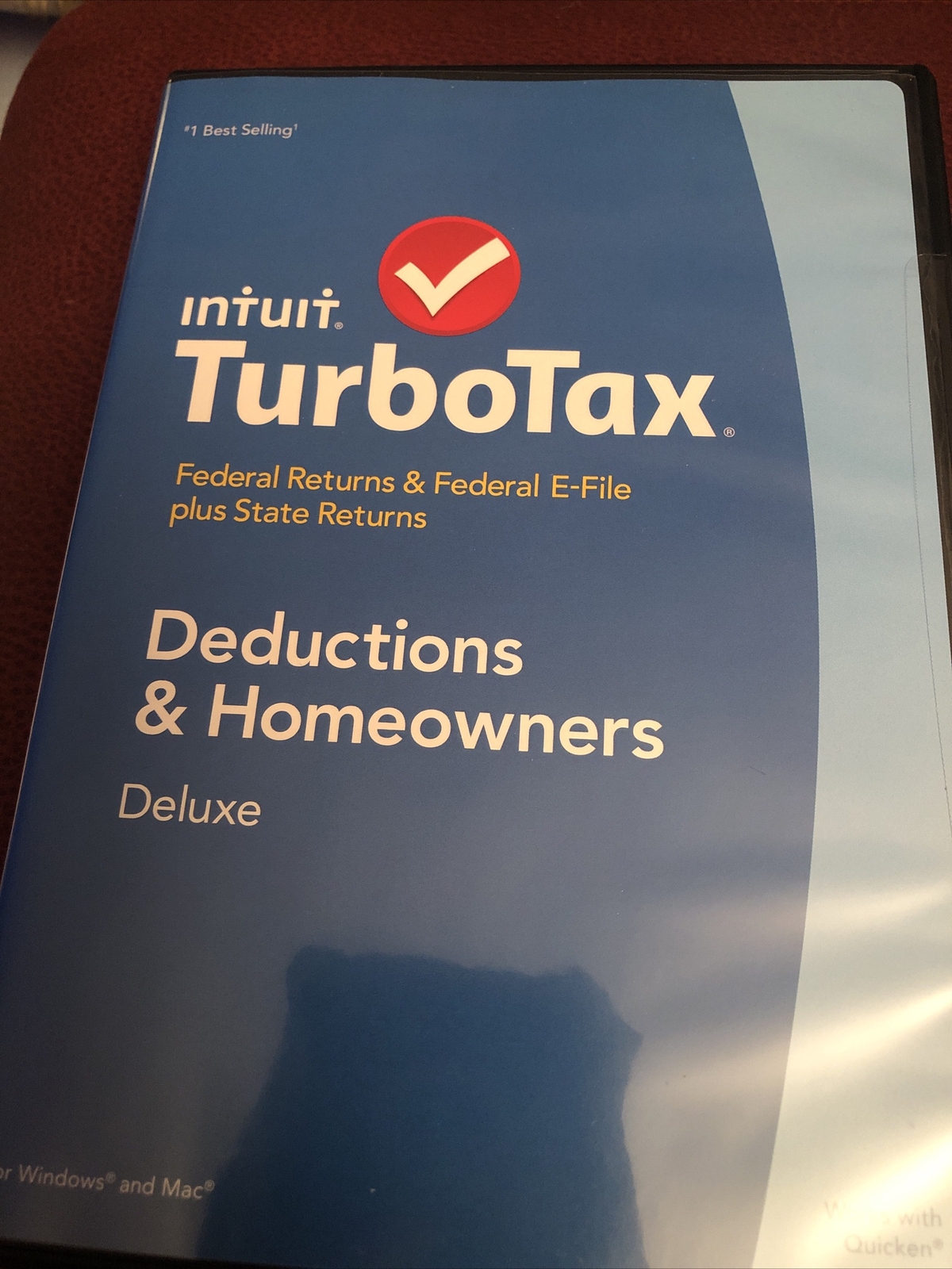 Intuit Turbo Tax 2014 Deluxe Deductions & Homeowners Edition Federal E-File Stat