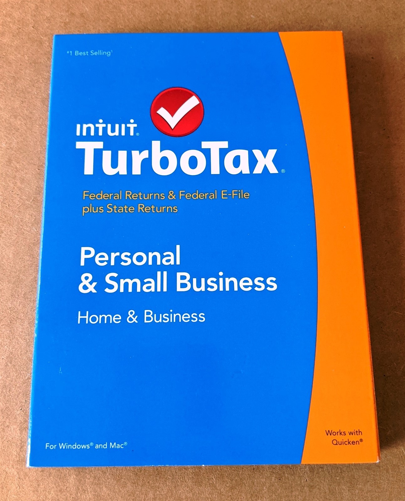 2014 Intuit TurboTax Personal &Small Business Schedule C Federal+State CD PC&Mac