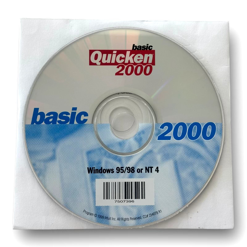 Quicken Basic 2000 for Windows 95/98 or NT 4
