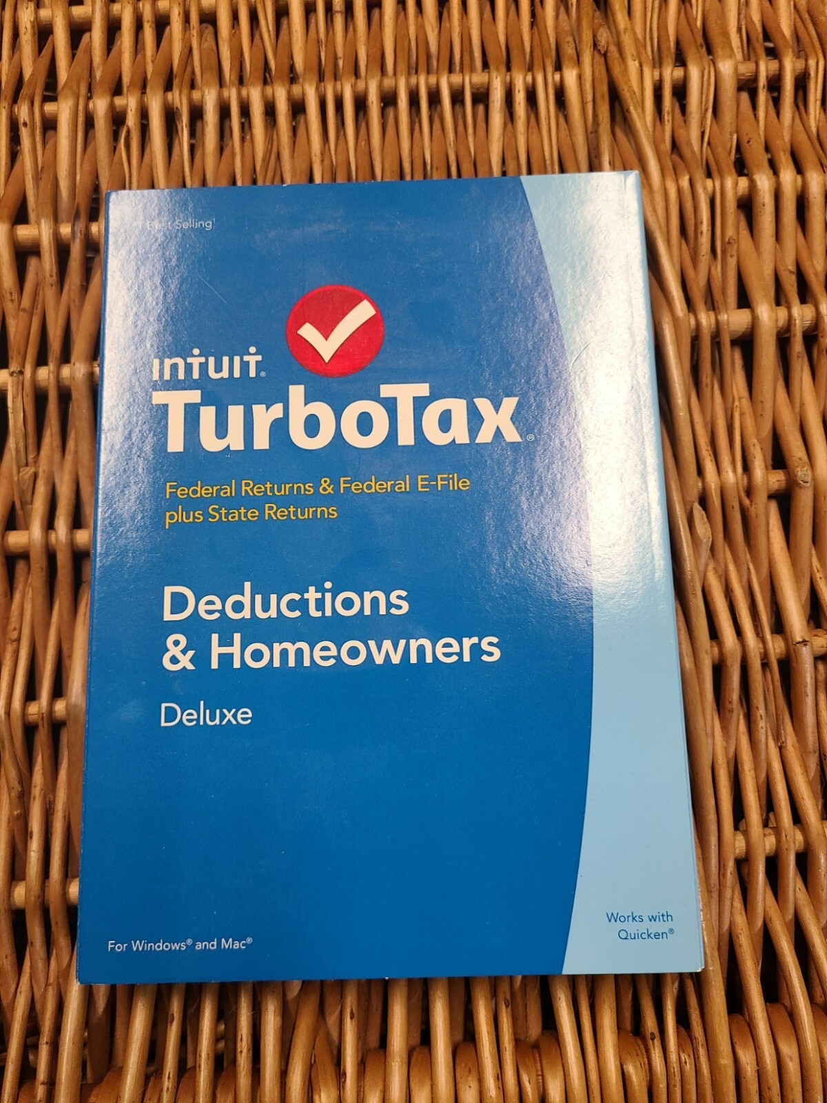 TurboTax Deluxe 2014 Federal and STATE returns. Deductions and Homeowners!