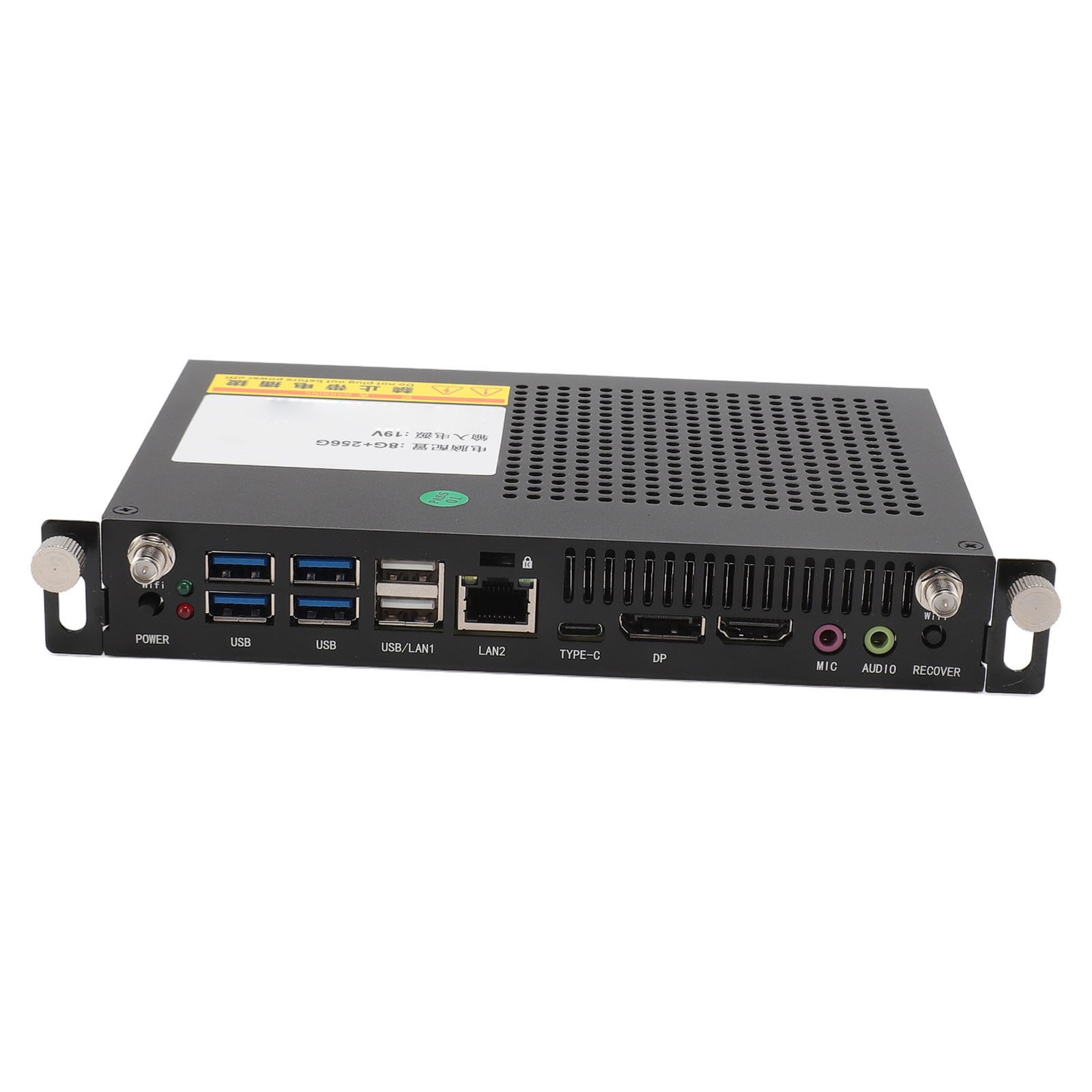 Small PC 8GB DDR4 256GB SSD 12th 13th Gen Mobile Processor Built In Industrial