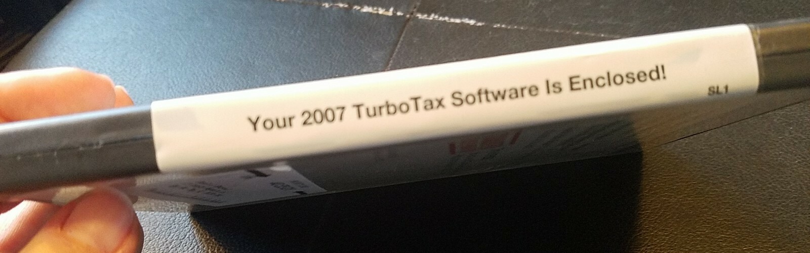 SEALED TURBO TAX YEAR 2007 INTUIT DELUXE FULL EDITION CD SOFTWARE FEDERAL+STATE☆