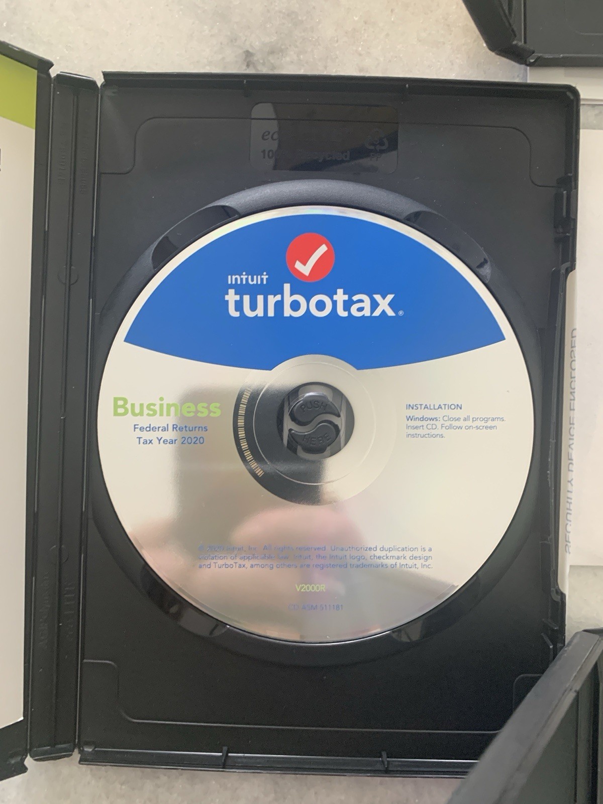 Turbo Tax CDs Mixed Years