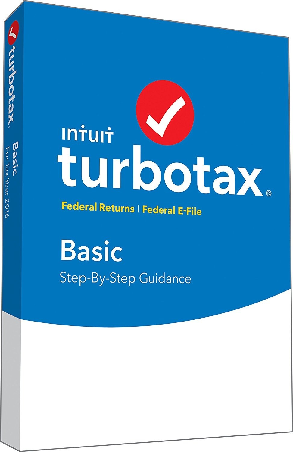 TurboTax Basic Federal 2016 Win/Mac | CD | Full Updates | #1 Install Expert