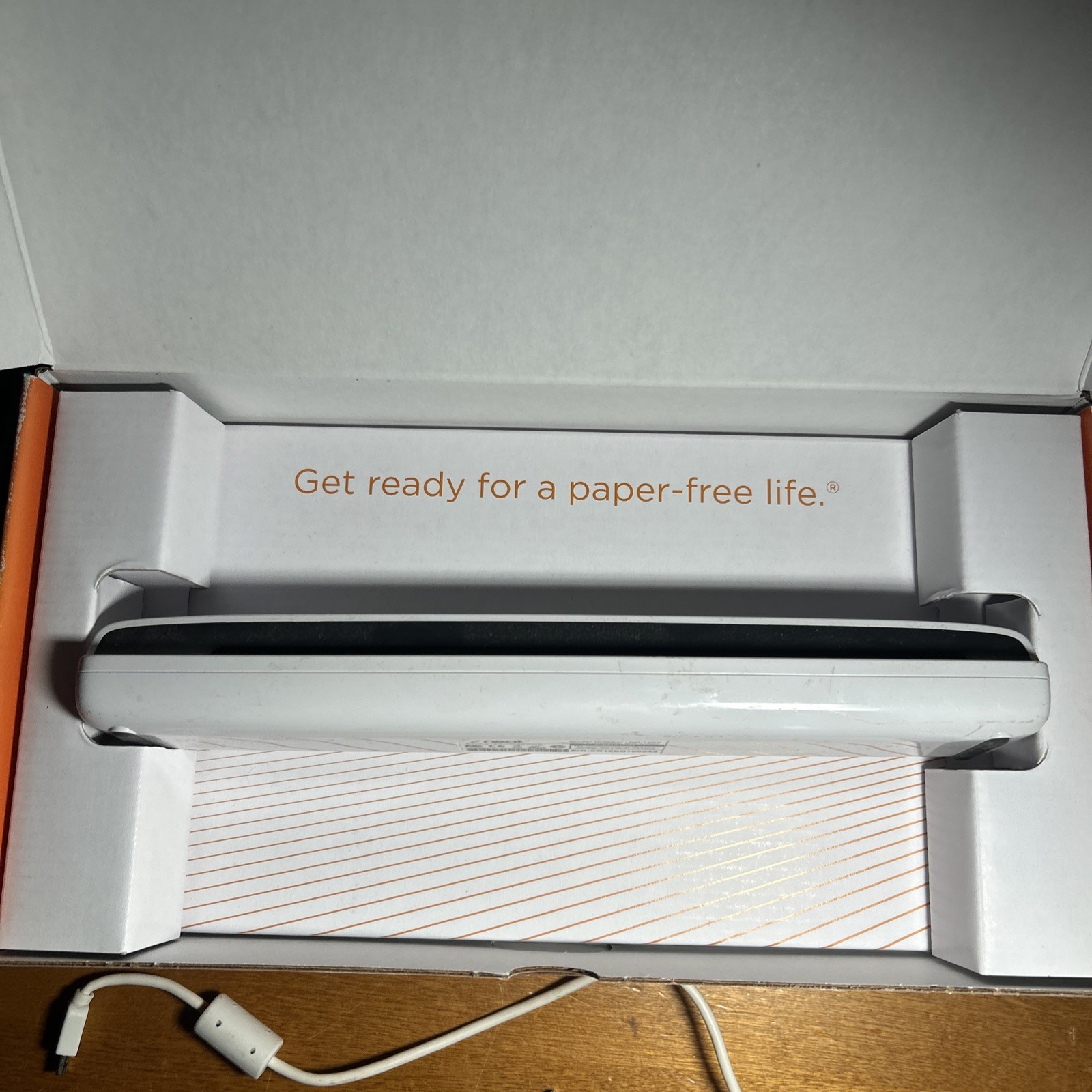 Neat Receipts Mobile Scanner Digital Filing System NM-1000 PC Mac Tested Works