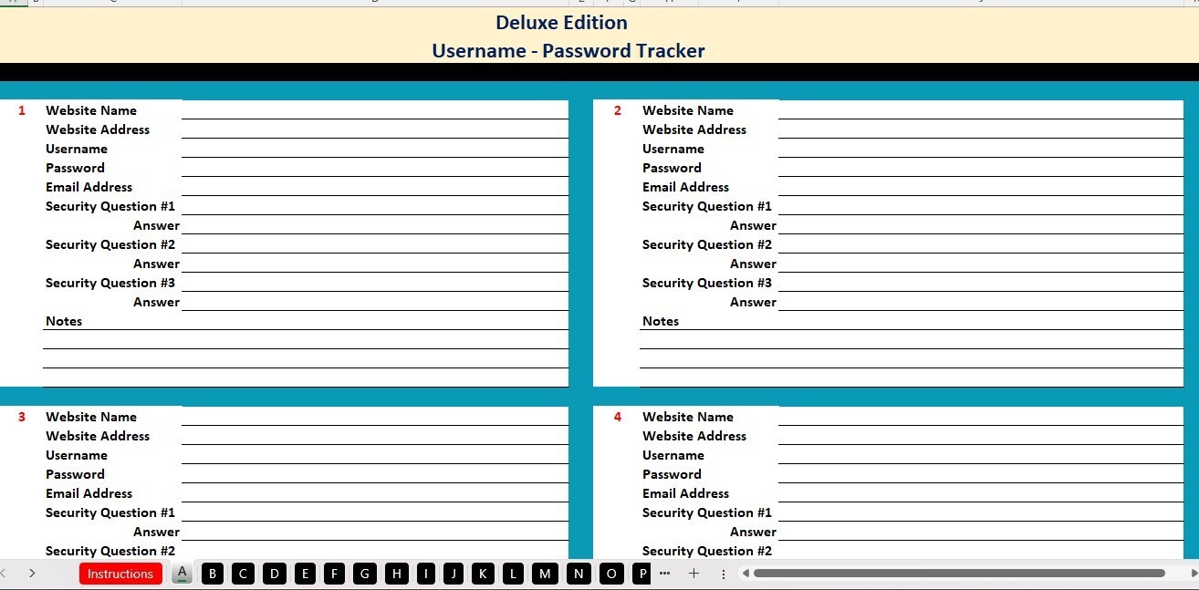 Spectacular Spreadsheet Deal, 10 Excel Templates, one low price, PC or Android