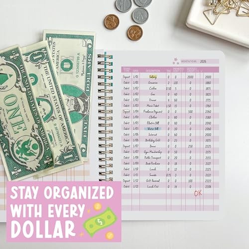 Accounting Ledger Book for Small Business and Personal Use – Budget Ledger