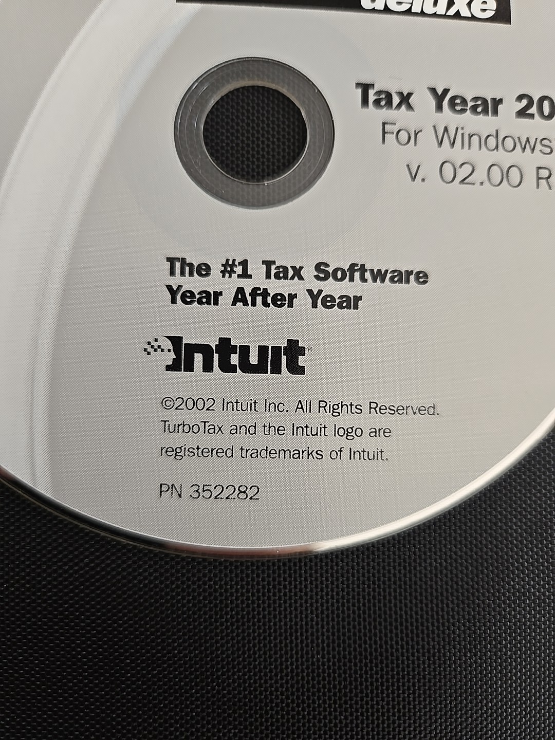 Quicken TurboTax Deluxe Tax Year 2002 for Windows Refund 1040 W-2