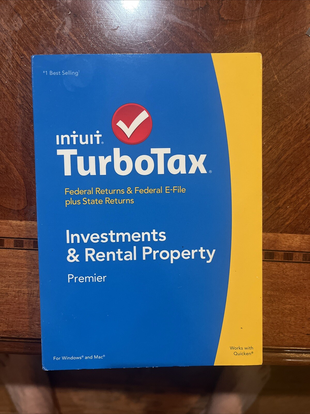 New TURBOTAX INVESTMENTS RENTAL PROPERTY PREMIER 2014 for Windows /MAC