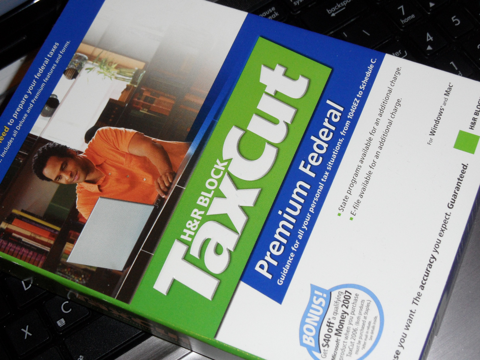 2006 Tax Cut Premium Federal w/ Home Business H&R Block TaxCut turbo New in Box!